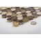 Andova Tiles SAMPLE Polka 1 x 1 Penny Round Mosaic Tile SAM-ANDPOL214 - alternate 2